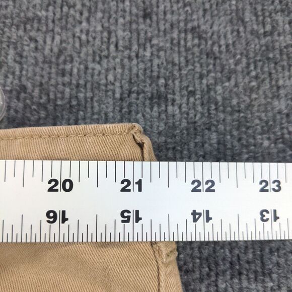 Old Mill Mens Cargo Shorts Tan Size 40 Cotton Pockets Belt Loops - Picture 4 of 13